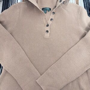 Ralph Lauren women’s Beige/tan  Turtleneck Sweater